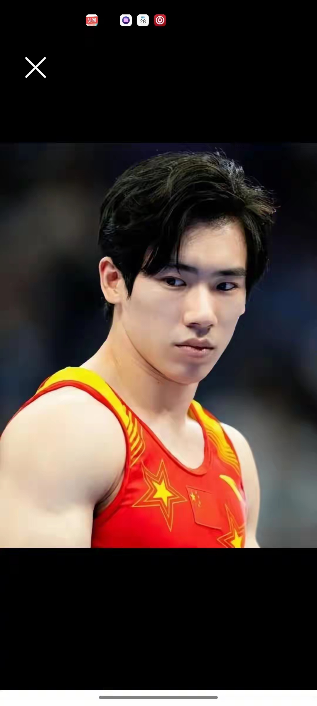 体操男子跳马：黄敏金牌榜首